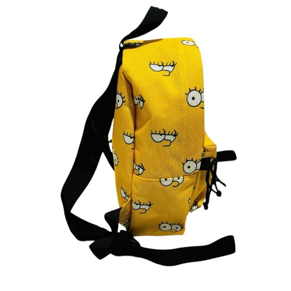 Vintage Herschel Lisa Simpson Classic Mini Backpack Yellow The Simpsons. RARE! - Picture 3 of 8
